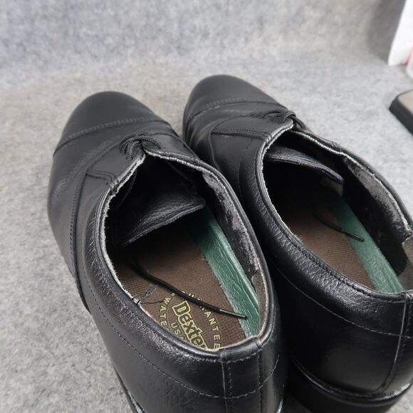Dexter Shoes Mens 11.5 Oxford Dress Cap Toe Leather Comfort Formal Black Career